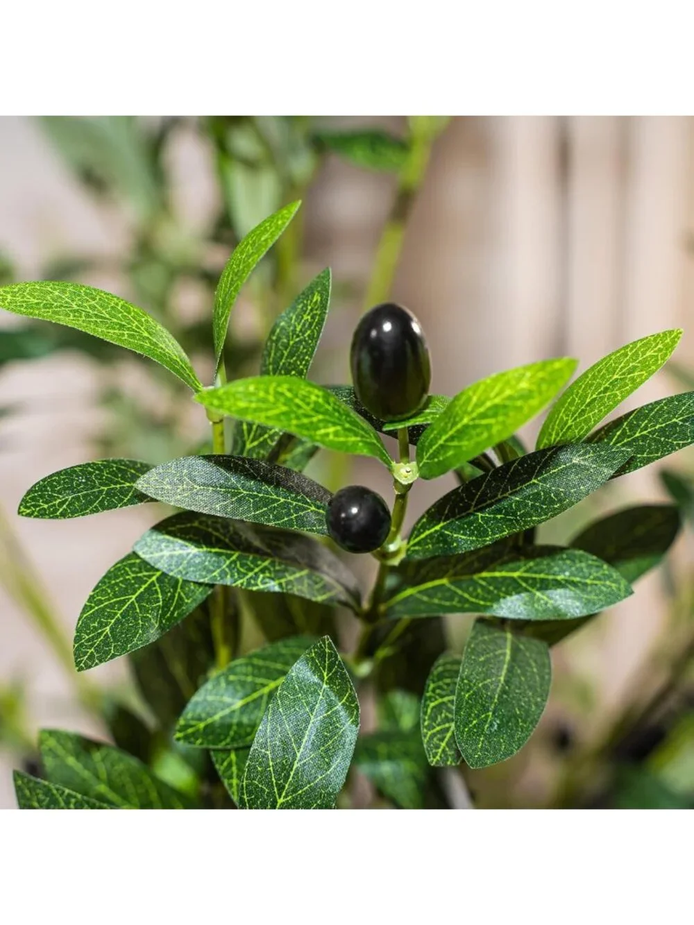 6ft Faux Olive Tree - Realistic Artificial Silk Plant for Home & Office Decor